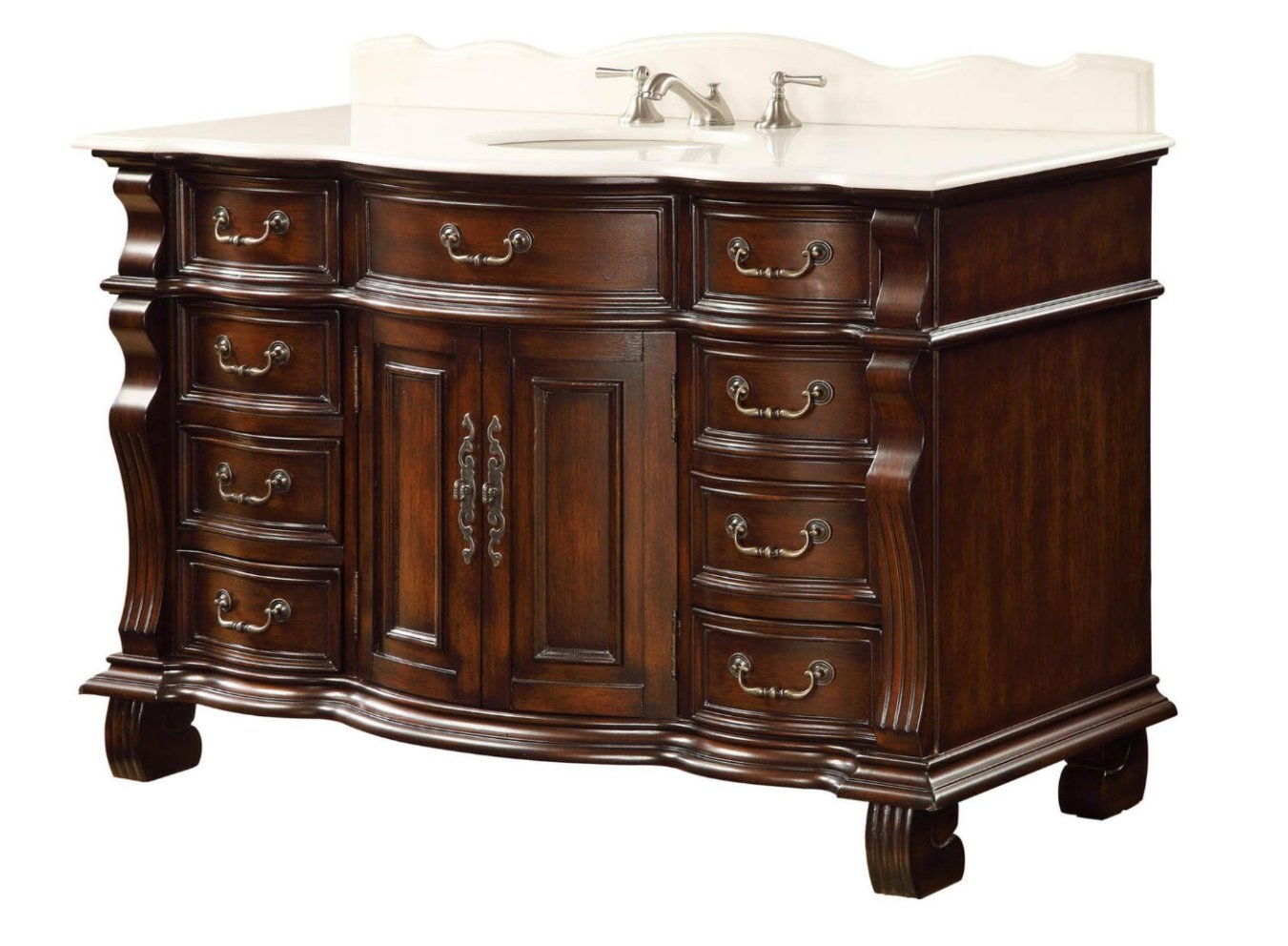 60 Inch Bathroom Vanity With Drawers